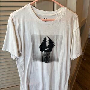 Forever 21 Graphic White Tee